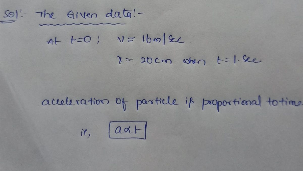 Physics homework question answer, step 1, image 1